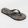 Deals ✔️ Cupshe Beckett Animal Print Flip Flops ⌛