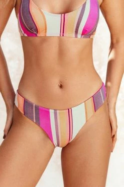 Wholesale π Cupshe Nikita Striped Low Waisted Reversible π Bikini Bottom π