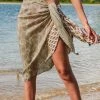 Coupon 👏 Cupshe Cala Animal Print Tie Waisted Sarong 🎉