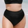 Cheapest 🎉 Cupshe Charmed Romance Banded High Waist Plus Size 👙 Bikini Bottom 🎉