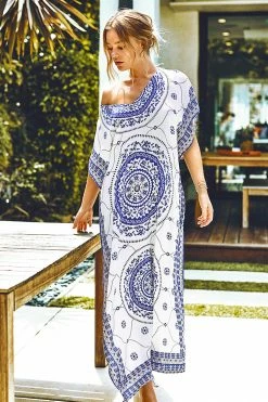 Best Pirce ⌛ Cupshe Boho Print Maxi Cover Up 🤩