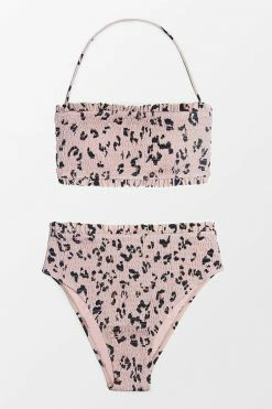 Outlet 👏 Cupshe Lesley Leopard Smocked Lace Up 👙 Bikini 💯 -Cupshe Online Shop 1 812a70a2 1347 4a4f baad b4f97ab66bd5