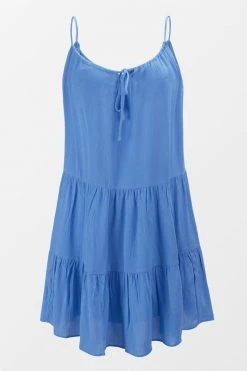 Best Sale 🔥 Cupshe Caroline Blue Ruffle Slip 👗 Dress 🌟 -Cupshe Online Shop 1 82ea25e2 35c9 4598 b44a cda47b3926b6