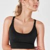 Coupon ✔️ Cupshe Blythe Black U-neck Medium Support Sports Bra 🌟