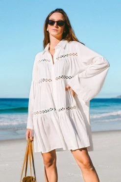 Coupon ✔️ Cupshe Antonella Ruffle Hem Button Front Kimono ⭐