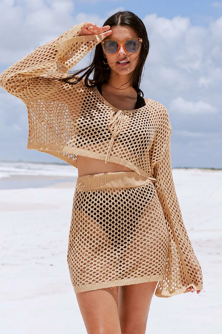 New β€οΈ Cupshe Hermosa Drop Shoulder Sleeve Crochet Coverup Set π 1 New β€οΈ Cupshe Hermosa Drop Shoulder Sleeve Crochet Coverup Set π
