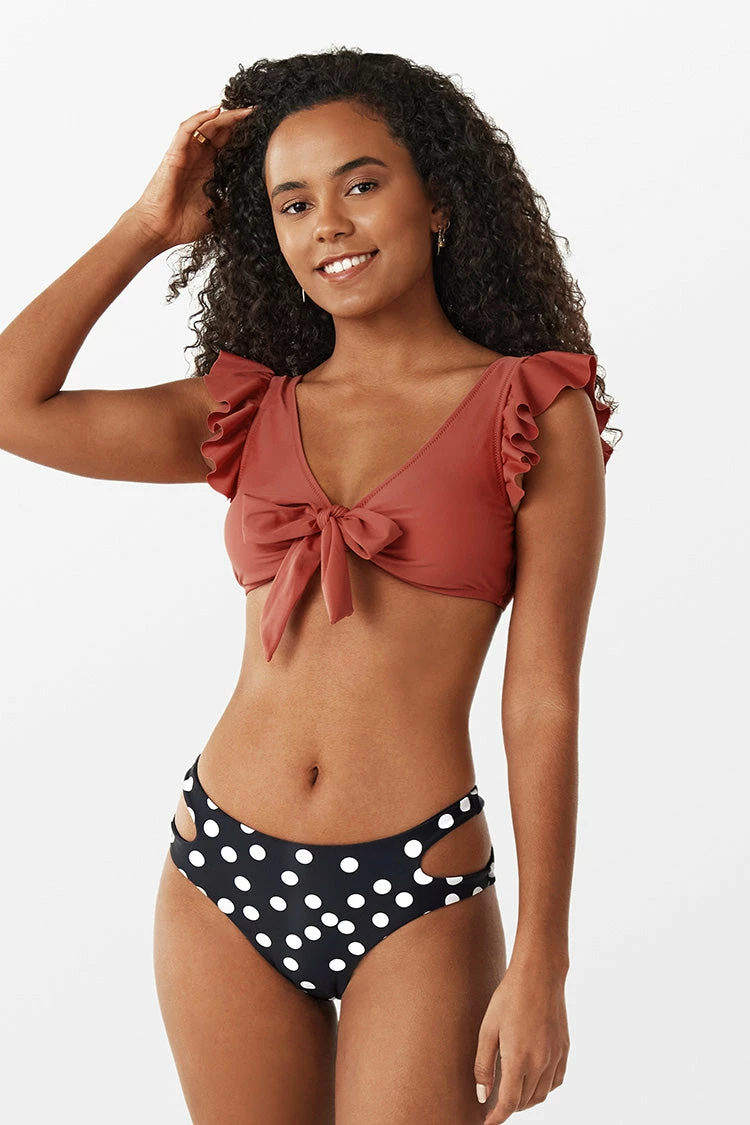 Cheapest 💯 Cupshe Retro Ruffle Bowknot Polka Dot 👙 Bikini ⌛ 5 Cheapest 💯 Cupshe Retro Ruffle Bowknot Polka Dot 👙 Bikini ⌛ - Image 5