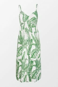 Brand new 🎉 Cupshe Evelyn Leafy V-neck Cutout Slip 👗 Dress ✔️