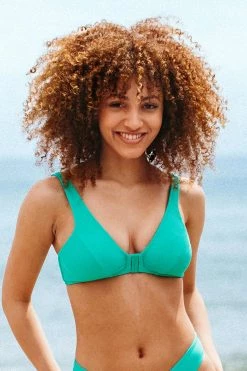 Promo 😍 Cupshe Amaya Wide Strap 👙 Bikini Top ❤️