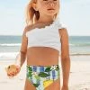 Deals 🧨 Cupshe Keira One Shoulder Ruffle 👙 Bikini For Toddler Girls And Girls ❤️