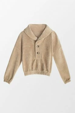 Coupon 🎉 Cupshe Cerise Half Placket Button Front Sweatshirt 🛒 -Cupshe Online Shop 1 9670bd6a 9851 4b05 a3da b166e7168f47