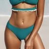 Best reviews of ⌛ Cupshe Teal High Cut Cheeky 👙 Bikini Bottom ⭐