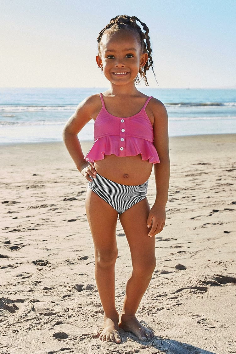 Best Pirce π Cupshe Alivia Button Ruffle π Bikini For Toddler Girls And Girls π 1 Best Pirce π Cupshe Alivia Button Ruffle π Bikini For Toddler Girls And Girls π