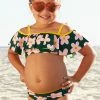 Buy ❤️ Cupshe Haley Off Shoulder Ruffle 👙 Bikini For Toddler Girls And Girls ⭐