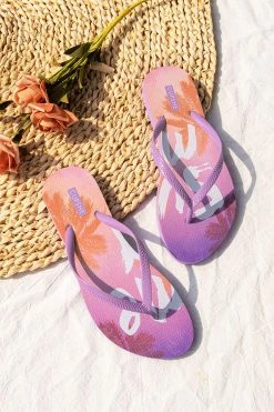 Best Sale 🔔 Cupshe Sunburst ☀️ Summer Print Flip Flops 😍