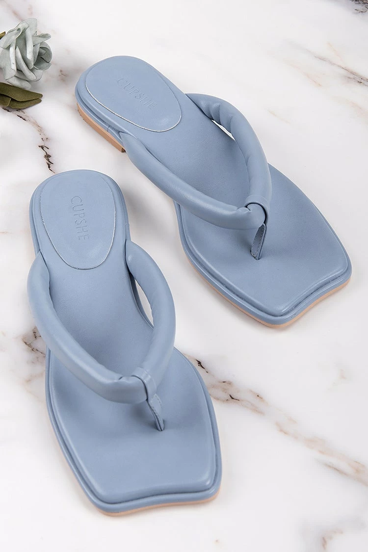 Deals π― Cupshe Sweetpea Blue Thong Sandals π₯ 1 Deals π― Cupshe Sweetpea Blue Thong Sandals π₯