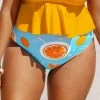 Deals ❤️ Cupshe Karlee Fruit Print High Waisted Plus Size 👙 Bikini Bottom 🔔