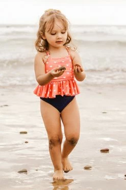 Budget π₯ Cupshe Amalia Crisscross Ruffle Tankini For Toddler Girls And Girls β¨
