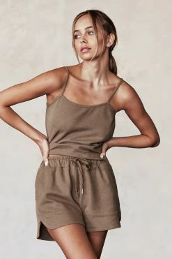 Buy 🔥 Cupshe Chocolate love Cami Top And Drawstring Shorts Set 😀 -Cupshe Online Shop 1 a3a5fbd2 23b6 45c5 ab57 ff4fc0a7b134