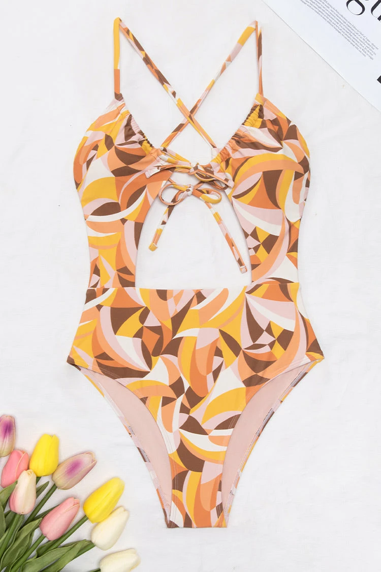 Best reviews of 💯 Cupshe Alexys Abstract Print Cut-out One Piece 🩱 Swimsuit 😍 3 Best reviews of 💯 Cupshe Alexys Abstract Print Cut-out One Piece 🩱 Swimsuit 😍 - Image 3
