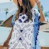 Outlet ❤️ Cupshe Geometric Print Tassel Trim Cover Up ⭐