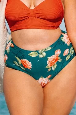 Top 10 🎉 Cupshe Kora Floral Plus Size 👙 Bikini Bottom 👏