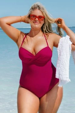 Cheap 👍 Cupshe Dior Cut Out Plus Size One Piece 🩱 Swimsuit 🔥