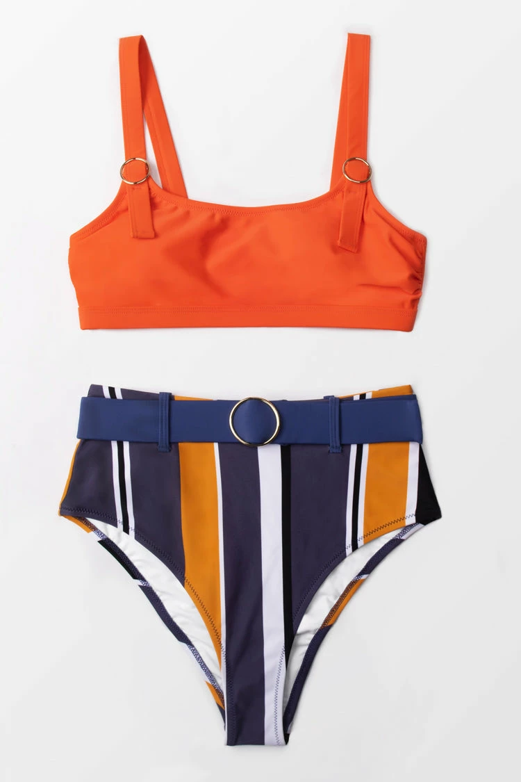 New π Cupshe Bright βοΈ Summer Belted Striped π Bikini β€οΈ 3 New π Cupshe Bright βοΈ Summer Belted Striped π Bikini β€οΈ - Image 3