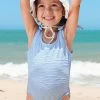 Best Sale 💯 Cupshe Girls’ Mini Zebra Texture Faux Tie One Piece 🩱 Swimsuit 🤩
