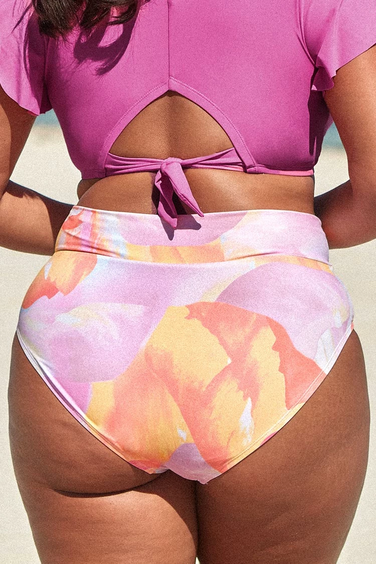 Top 10 π Cupshe Tinley Abstract Print Plus Size π Bikini Bottom β 2 Top 10 π Cupshe Tinley Abstract Print Plus Size π Bikini Bottom β - Image 2