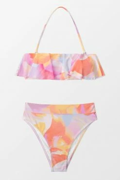 Best deal 😍 Cupshe Aliya Abstract Print Ruffle 👙 Bikini 🧨 -Cupshe Online Shop 1 b7e13c5a d903 41ee a434 630cbb977168