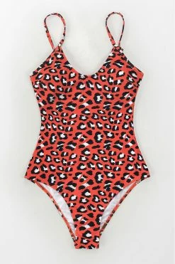 Best deal ❤️ Cupshe Red Leopard Print One Piece 🩱 Swimsuit ✔️ -Cupshe Online Shop 1 ba991242 1859 4ccb b8ea a35a711c0eff