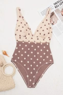Best Sale 🔥 Cupshe Annabel Polka Dot Plus Size One Piece 🩱 Swimsuit 😀