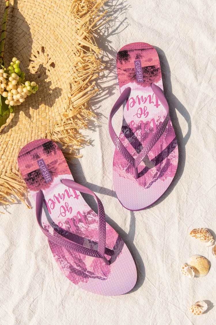 Promo π Cupshe Montana Landscape Print Flip Flops β 1 Promo π Cupshe Montana Landscape Print Flip Flops β