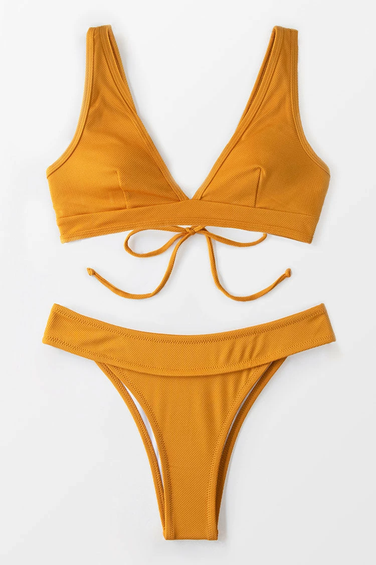 Best Pirce π― Cupshe Ginger Lace Up Low Rise π Bikini π 6 Best Pirce π― Cupshe Ginger Lace Up Low Rise π Bikini π - Image 6