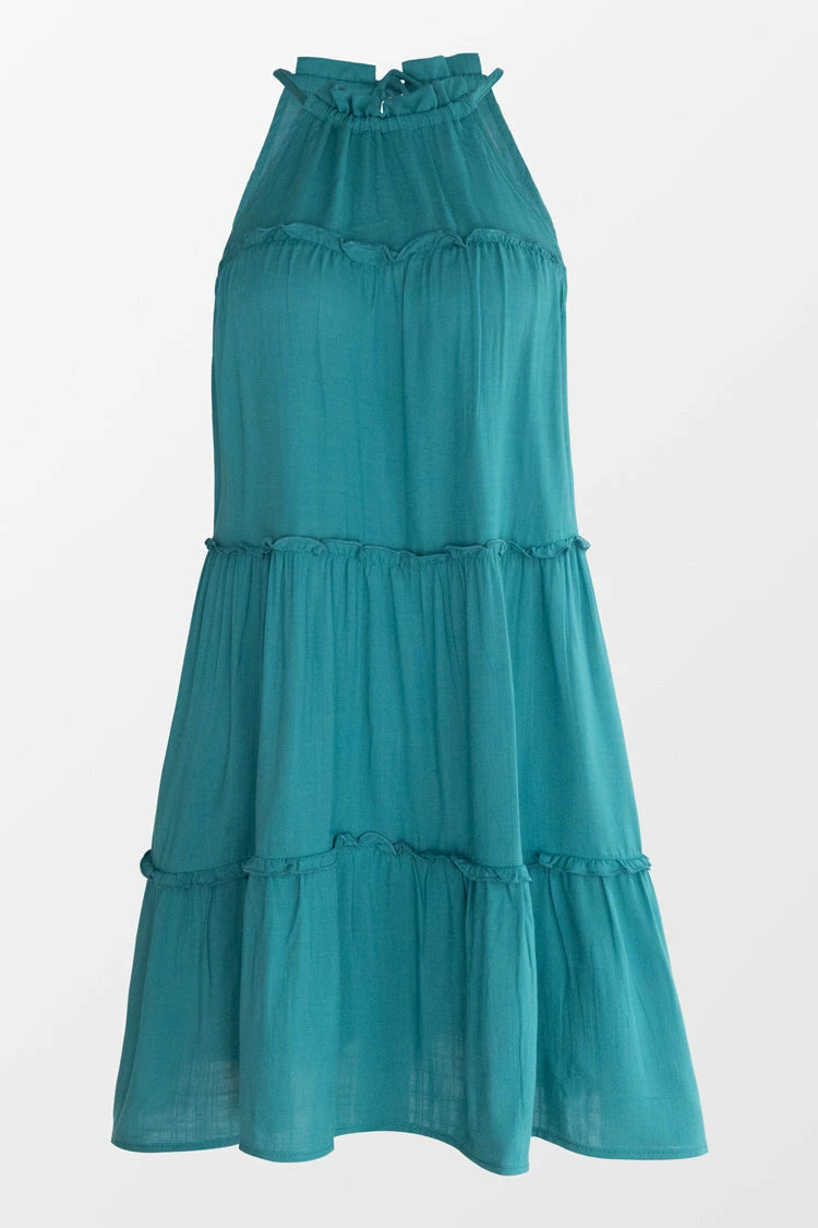 New ⌛ Cupshe Paisleigh High Neck Ruffle 👗 Dress 🤩 4 New ⌛ Cupshe Paisleigh High Neck Ruffle 👗 Dress 🤩 - Image 4