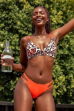 Cheap 😍 Cupshe Orange Trim Leopard Print Strappy 👙 Bikini ⭐ -Cupshe Online Shop 1 c6bef3a3 6e5d 4f5d a654 0833f6399971