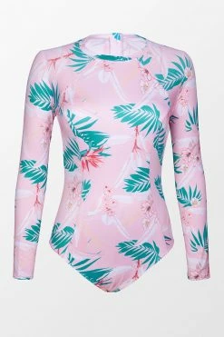 Outlet 🌟 Cupshe Tatyana Hawaiian Print Long Sleeve One Piece 🩱 Swimsuit 😍 -Cupshe Online Shop 1 c7718146 b56f 4c38 9841 dc2c5de5f463