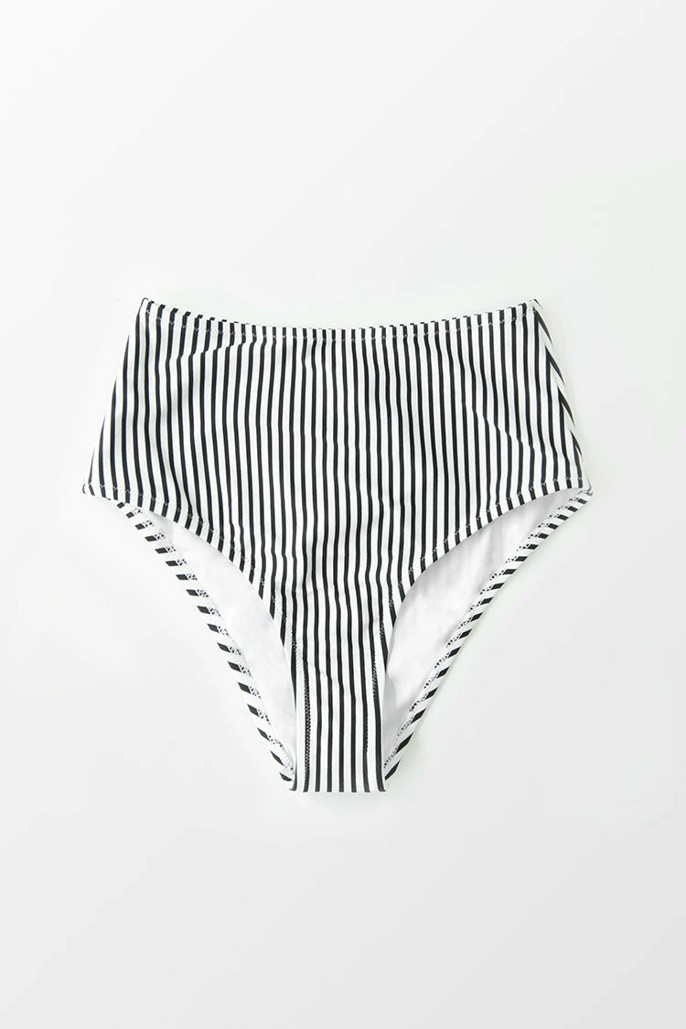 Discount π Cupshe Striped High Waisted π Bikini Bottom π 3 Discount π Cupshe Striped High Waisted π Bikini Bottom π - Image 3