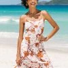 Best Pirce 🛒 Cupshe Jailyn Floral Ruffle Tie Back Slip 👗 Dress 👏