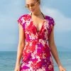 Discount 😍 Cupshe Gianna Floral V-neck Sleeveless 👗 Dress 😀
