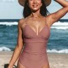 Hot Sale 🧨 Cupshe Carter O-ring Crisscross One Piece 🩱 Swimsuit 👏