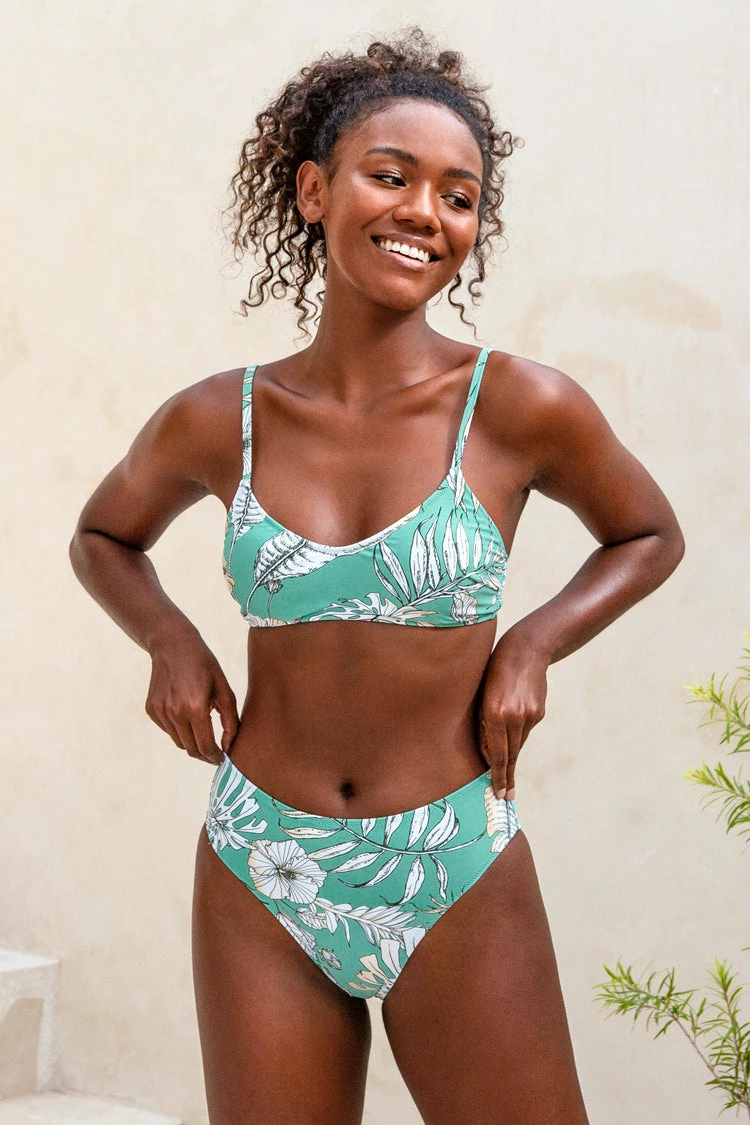 Best deal β Cupshe Kaiya Tropical Plants Mid Waisted π Bikini βοΈ 1 Best deal β Cupshe Kaiya Tropical Plants Mid Waisted π Bikini βοΈ