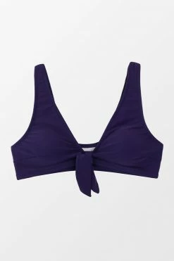 Cheap ⭐ Cupshe Alia Navy Knotted 👙 Bikini Tank Top ⌛ -Cupshe Online Shop 1 da6beddc ae7c 439e b85e 7f18f5a2dba0