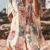 Best reviews of 🤩 Cupshe Floral Print Buttoned Cover Up 🎉