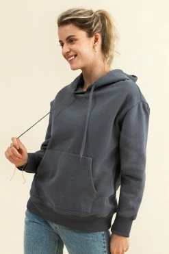 Hot Sale 👏 Cupshe Angel Wing Gray Oversized Hoodie 🤩