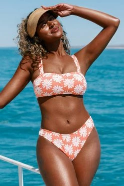 Deals 👍 Cupshe Kaia Floral Wide Strap 👙 Bikini 🤩