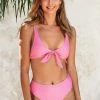 Wholesale 👏 Cupshe Hunter Knot Front Ruched Back 👙 Bikini 🔥