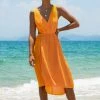 Best deal ❤️ Cupshe Amber Cutout Tie Back 👗 Dress 🌟