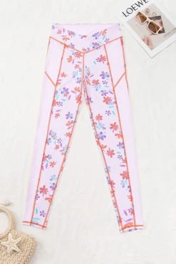 Top 10 ✔️ Cupshe Whimsy Floral Elastic Waist Leggings ✔️